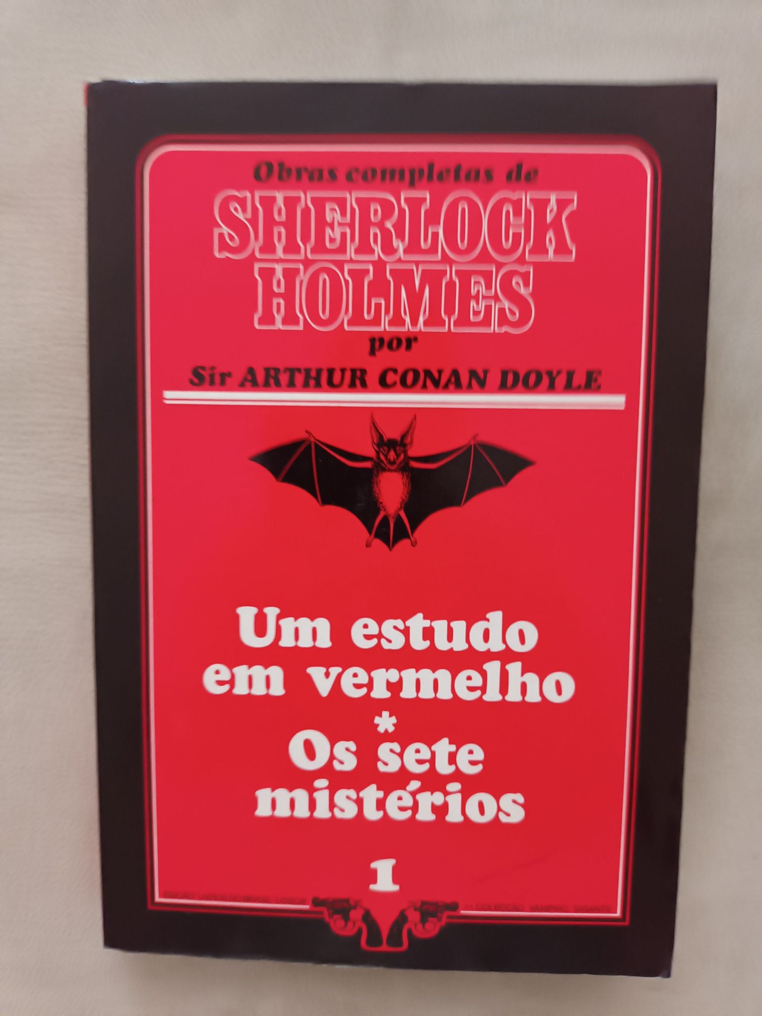 Obras completas de Sherlock Holmes, de Sir Arthur Conan Doyle