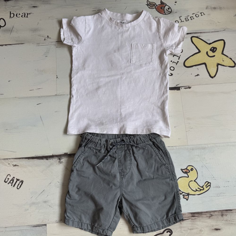 Шорти футболки next, zara , puma HM 2-3 рок