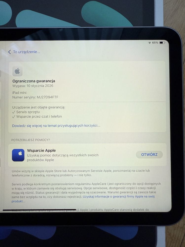 iPad Mini 128 GB A17 Pro