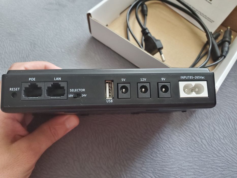 ДБЖ UPS DC1018p для роутера, терміналу, камери