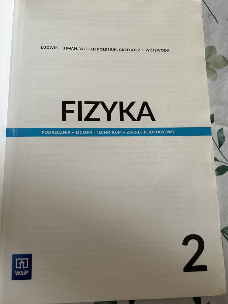 Fizyka 2 do liceum i technikum