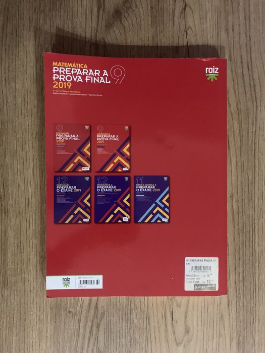 livro de exame de Matemática 2019
