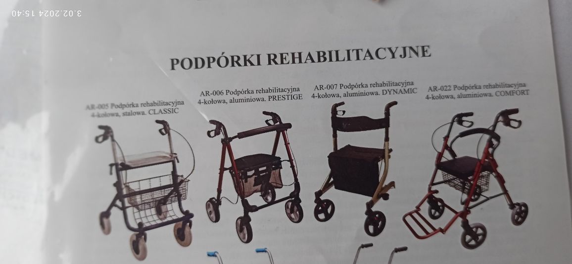 wózek 4 kołowy nówka