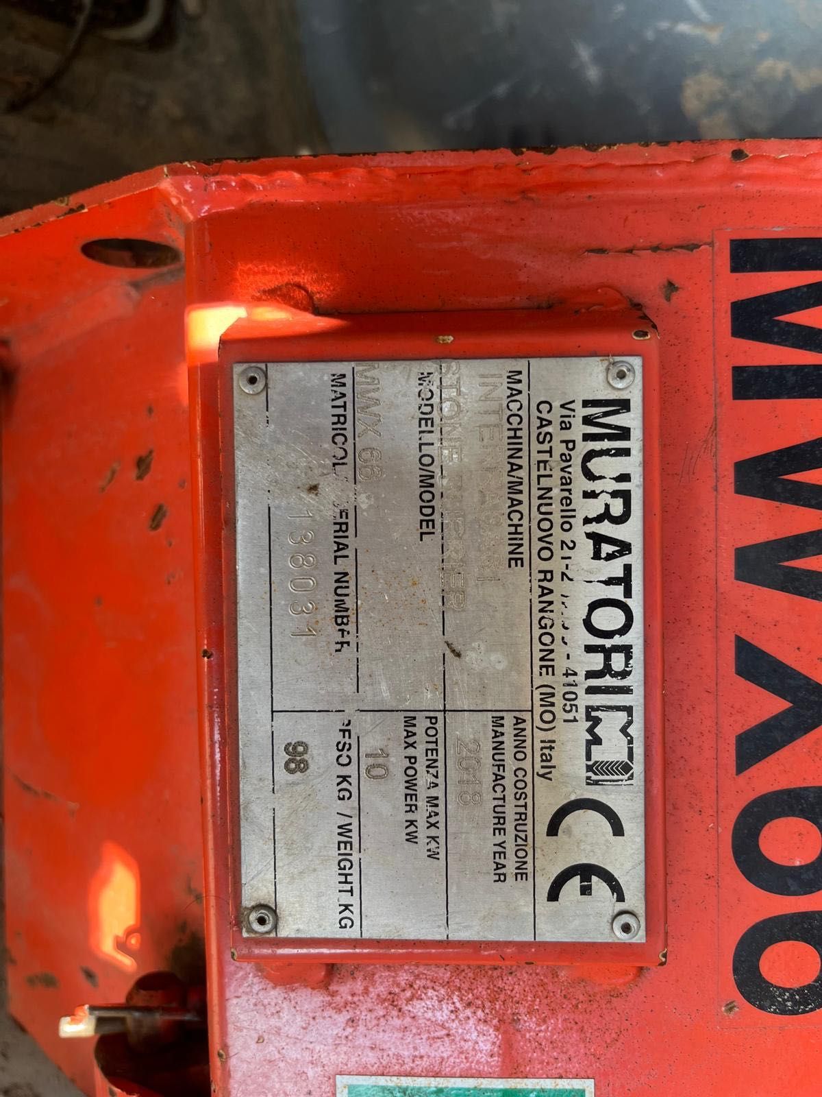 Glebogryzarka separacyjna MWC 66 + ciągnik jednoosiowy 740