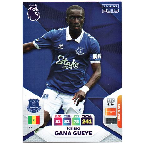 Karta Panini 167 Premier League 2024 Plus Idrissa Gana Gueye
