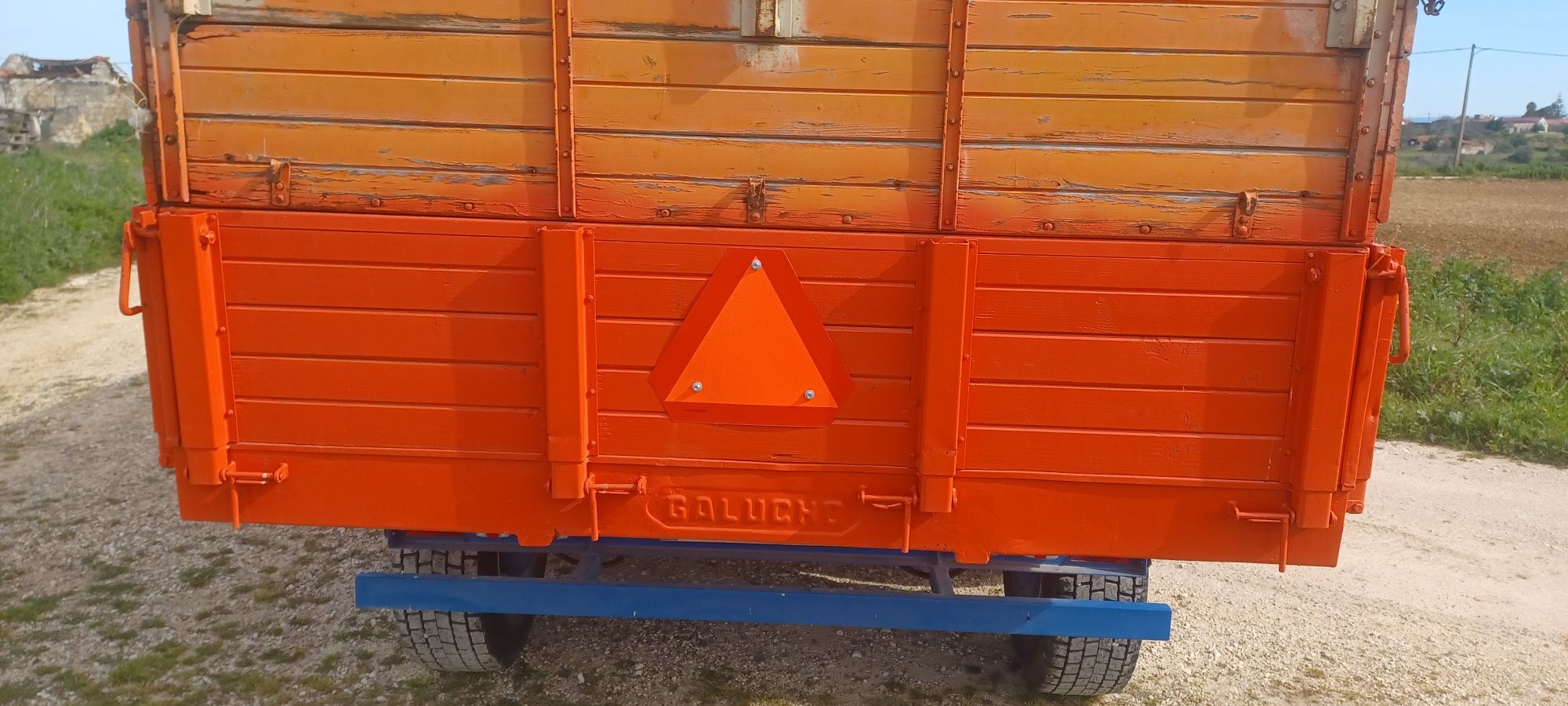 Reboque atrelado agrícola galucho 10T
