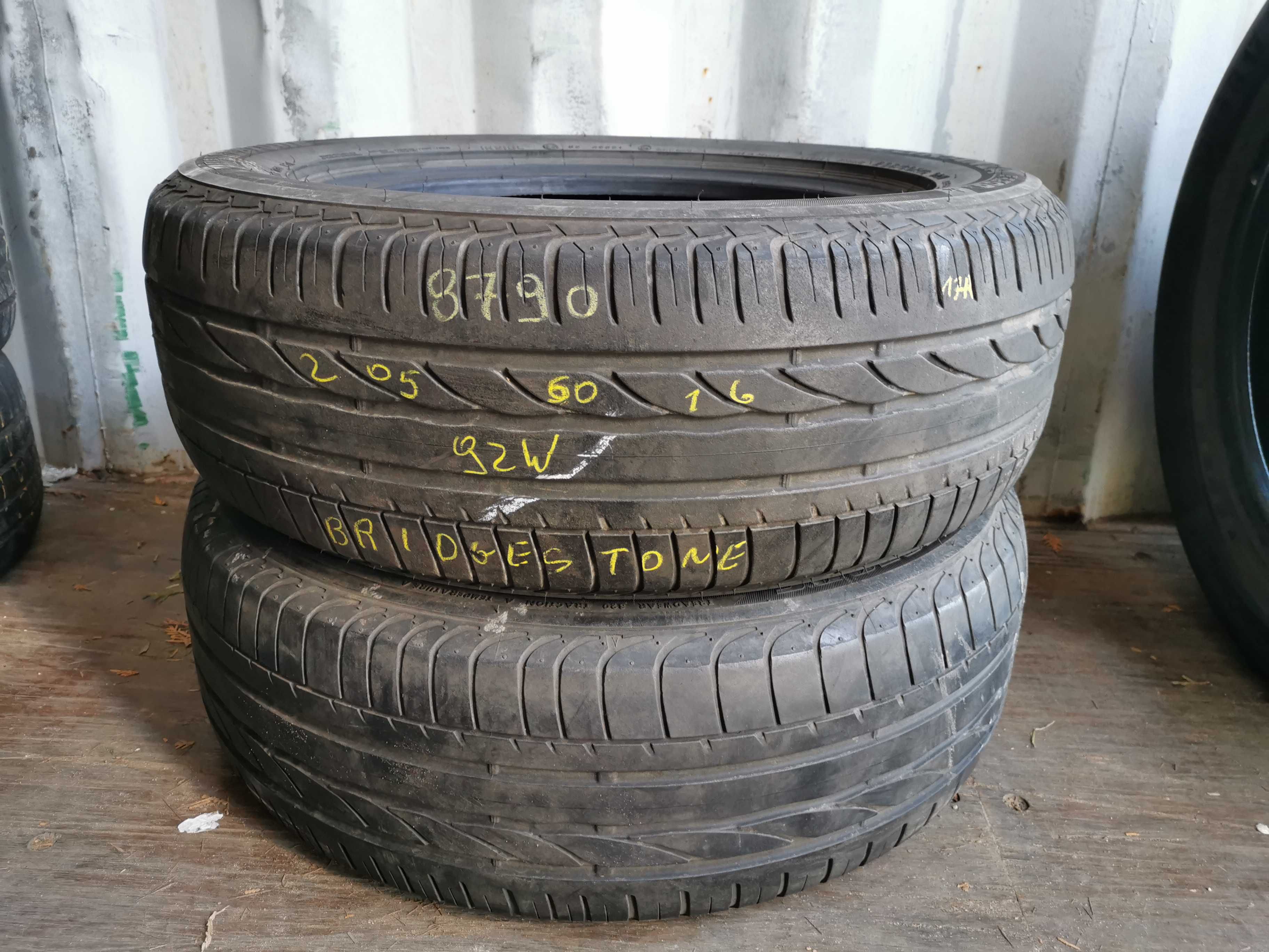 Bridgestone Turanza ER300 205/60r16 92W Rant N8790