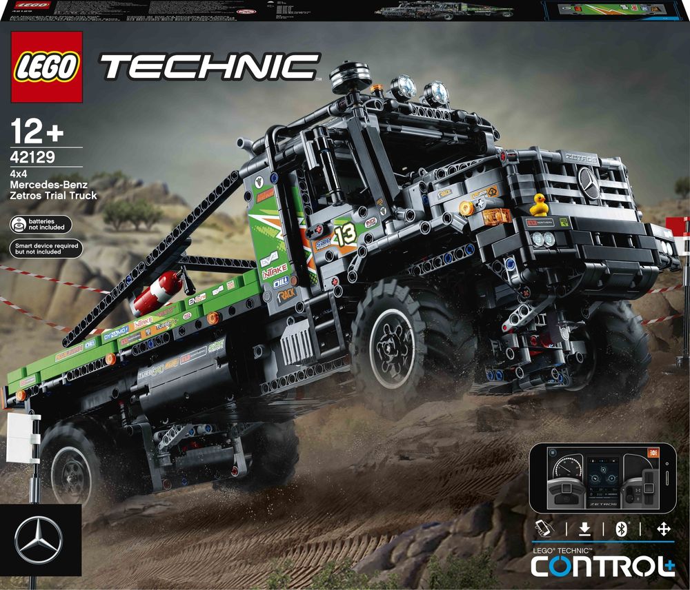 LEGO Technic Повнопривідна вантажівка  Mercedes-Benz Zetros (42129)