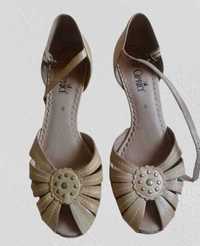 Buty sandały skóra Caprice 40 wkładka 25,5 cm