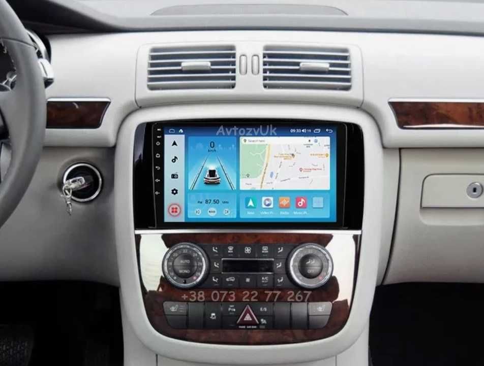 Магнитола Mercedes Benz ML 320 w163 w251 R 320 R 400 2 дин Android 13