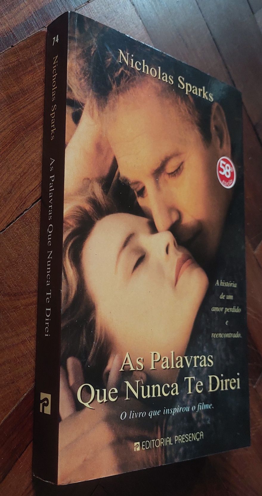 As Palavras Que Nunca Te Direi, de Nicholas Sparks - NOVO