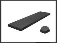Parapety granitowe  NOWE black antracite lappato 50% ceny
