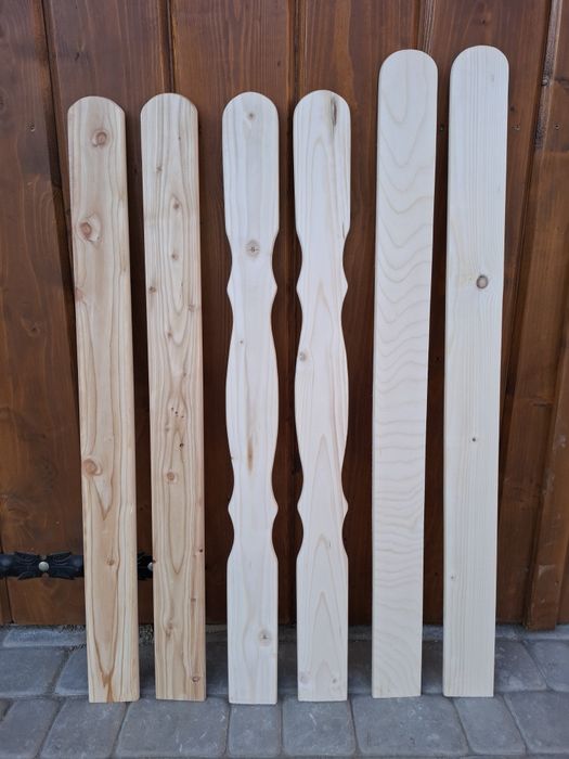 Sztachety drewniane świerk / modrzew PRODUCENT