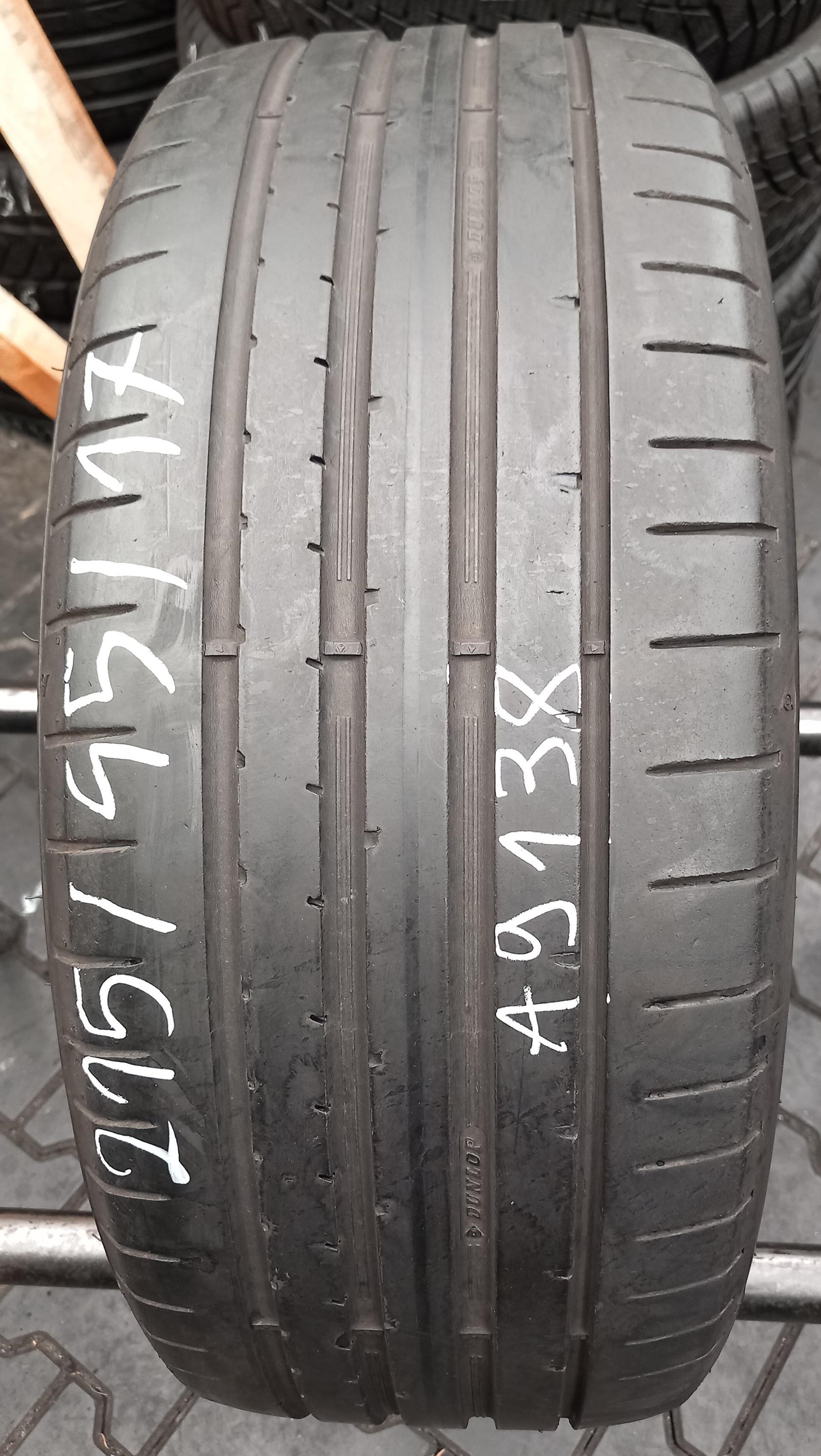 215/45/17 Dunlop Sport Maxx RT2 91Y