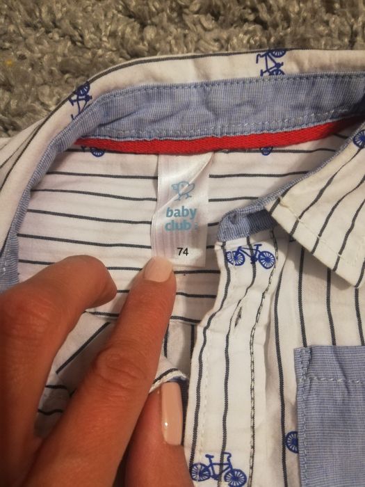 Koszula w paski i rowery c&a 74