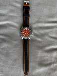 Relogio automatico GMT com mecanismos Seiko NH34