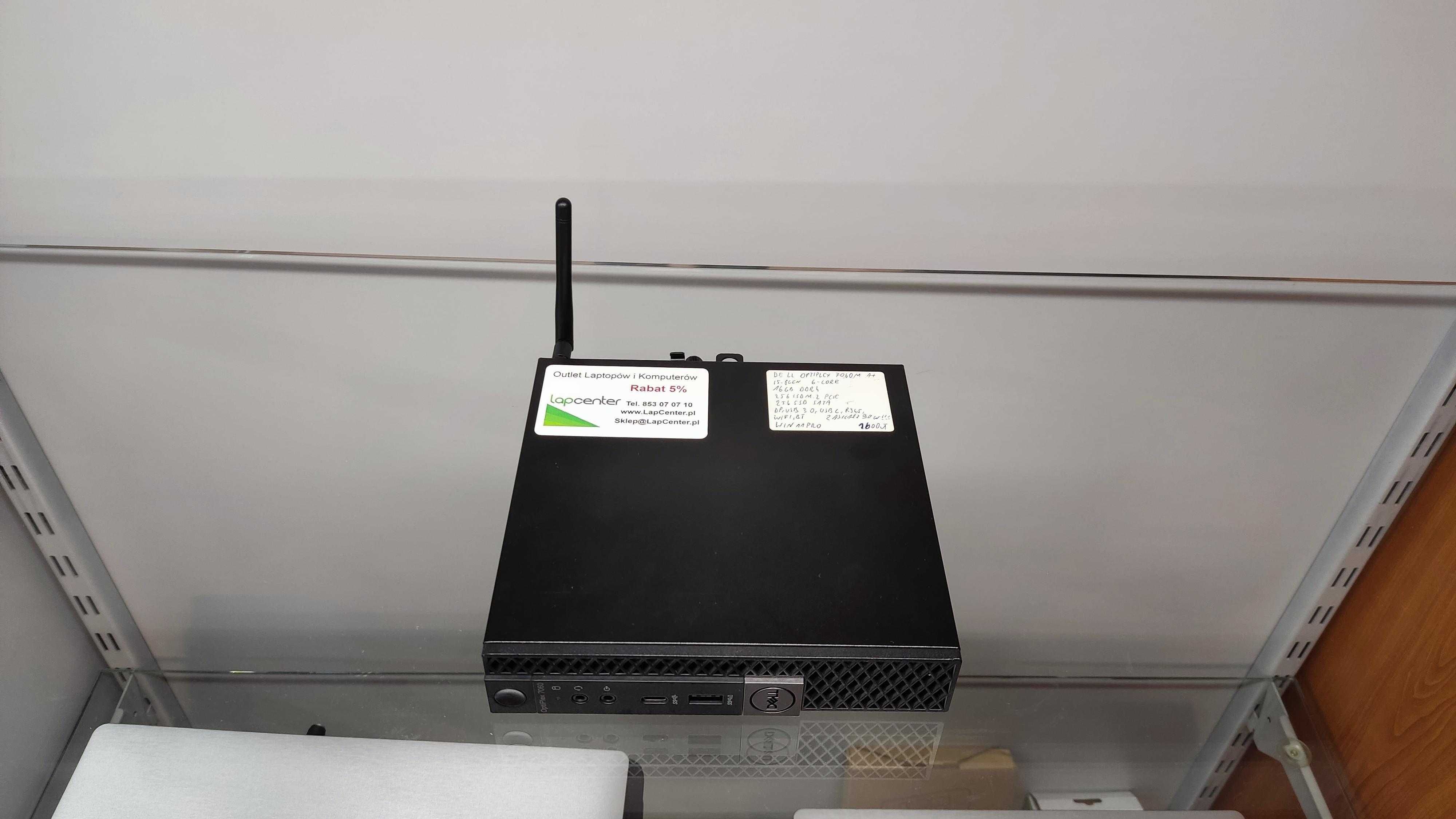Micro DELL Optiplex 7060 MSFF i5-8500T 16GB 512GB WiFi - LapCenter.pl