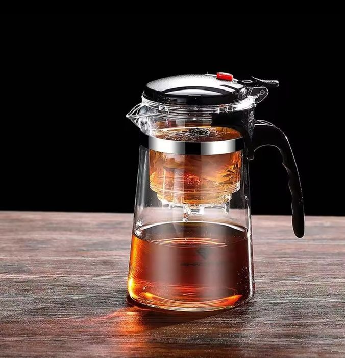 Типод для гунфу – чайник-заварник з кнопкою-зливом, 500/750/1000 мл