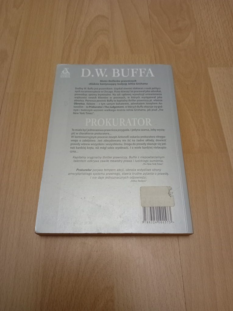 Książka prokurator Buffa