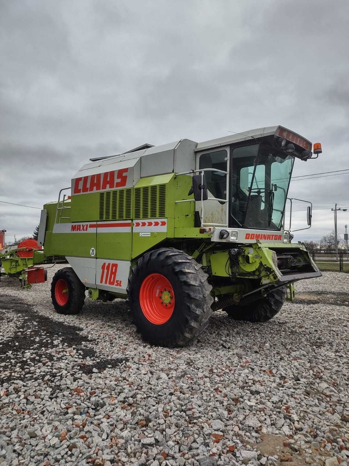 Claas Dominator 118 SL maxi hydrostat klimatyzacja heder C510 oryginał