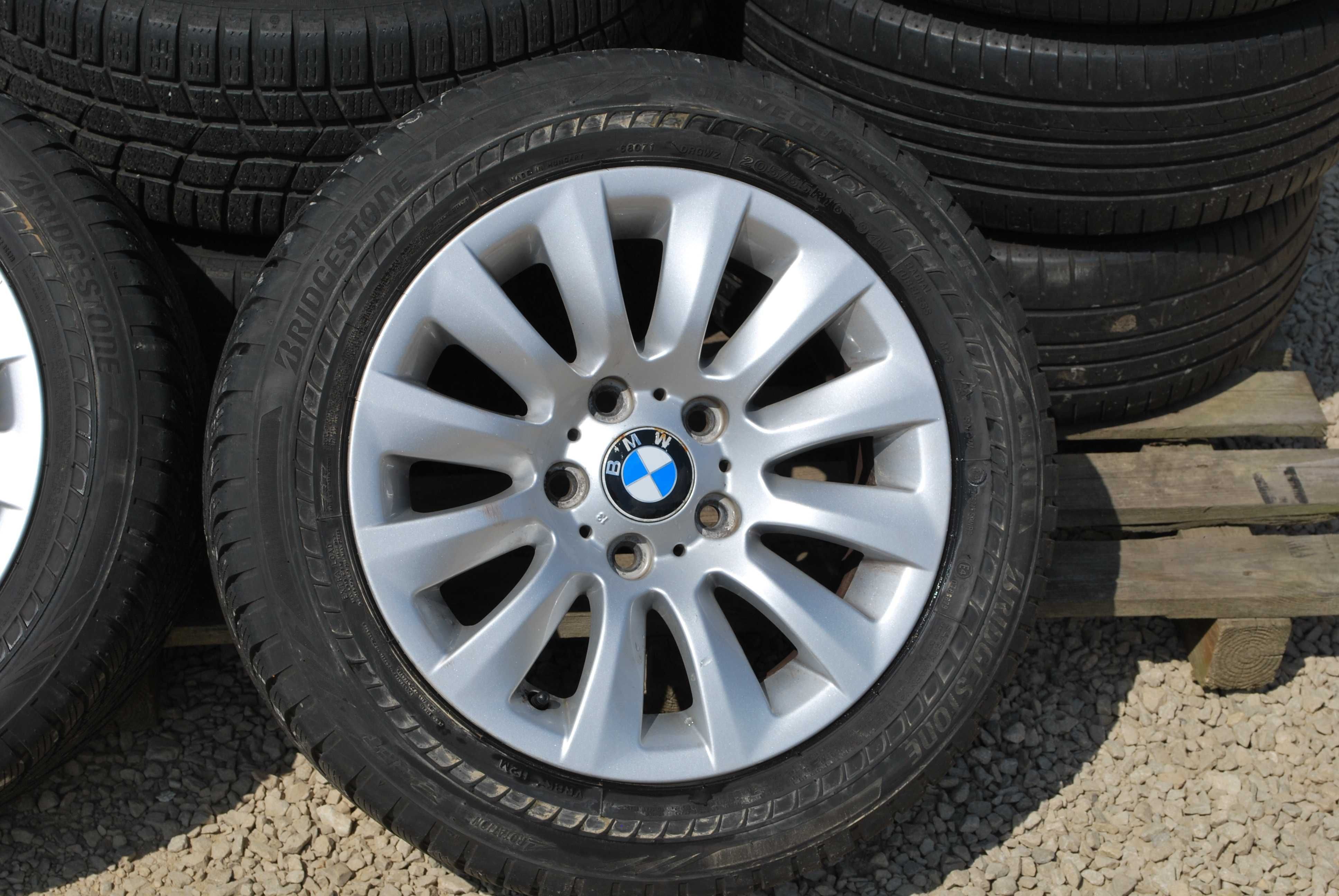 Koła 205/55 R16 5x120 Alufelgi + zimówki 6mm BMW F20 F21 E90 E91 E87