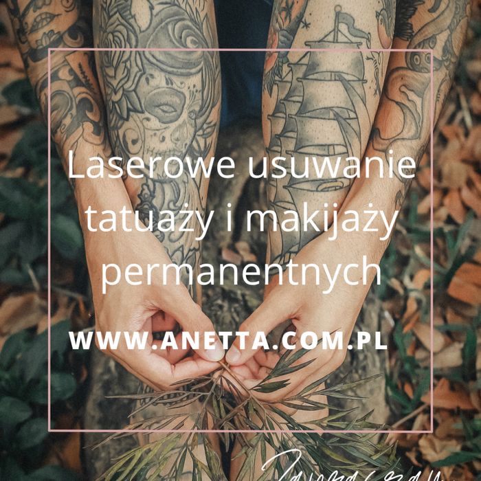 Usuwanie tatuażu, makijażu permanentnego