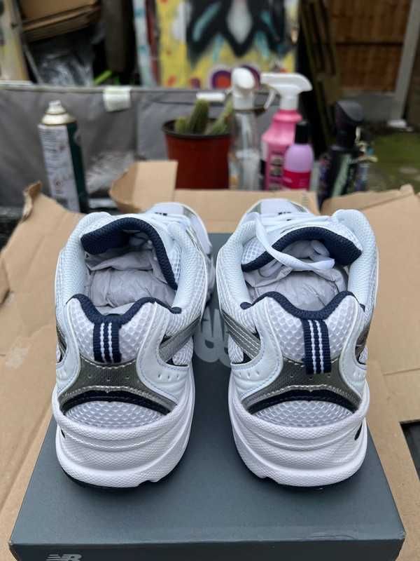 New Balance_530_white Moda_Buty_Mokasyny Mokasyny R.38.5