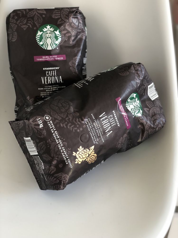 Кава в зернах - 1,13 кг. Starbucks. 100% arabica. Зерна!