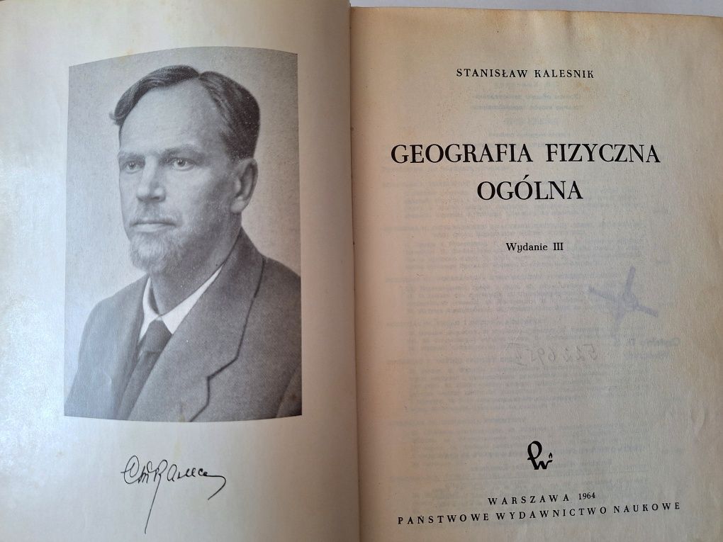 Geografia fizyczna ogólna, Stanisław Kalesnik