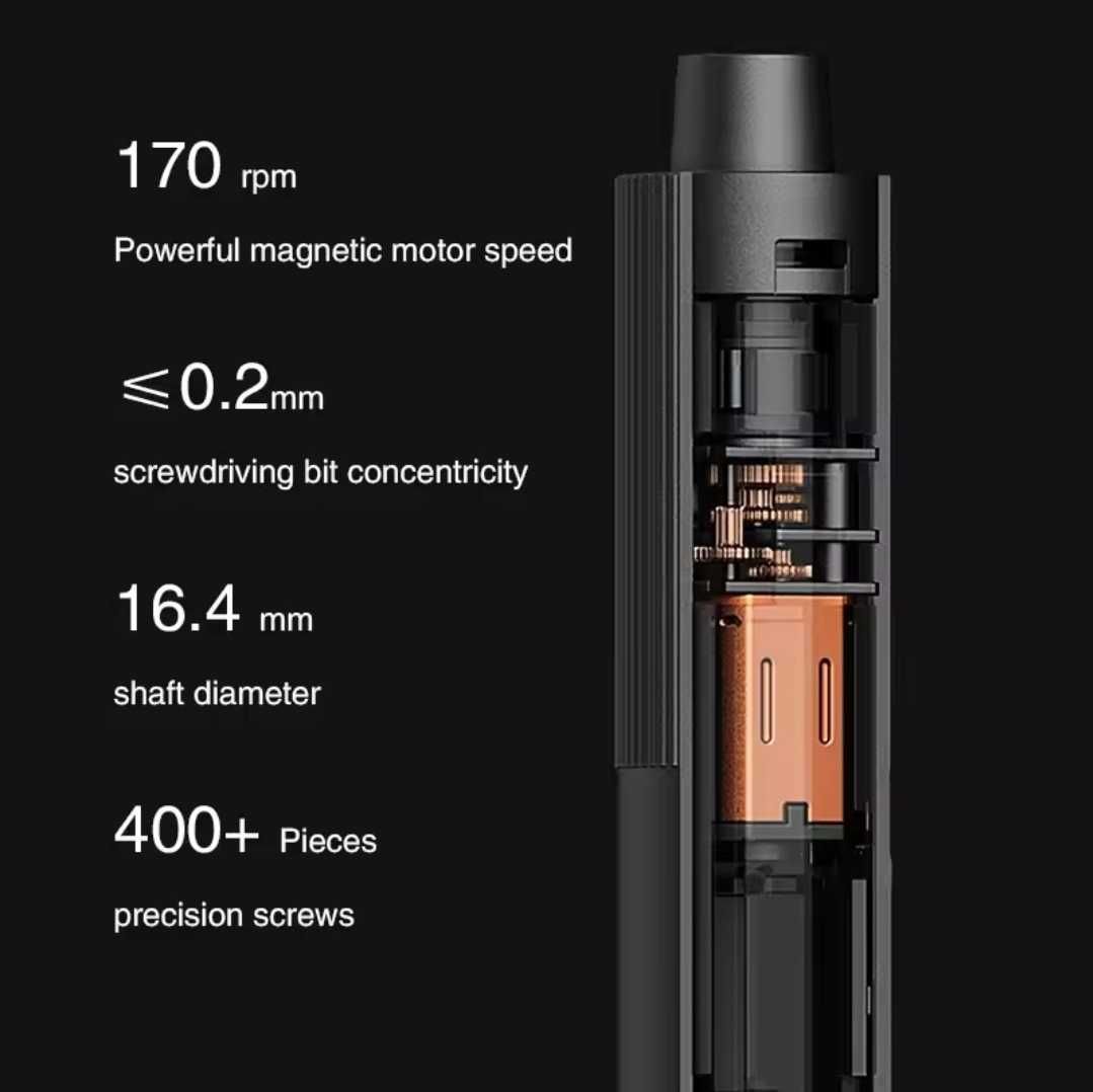 Набор  електричних прецизіонних викруток Xiaomi Mijiа