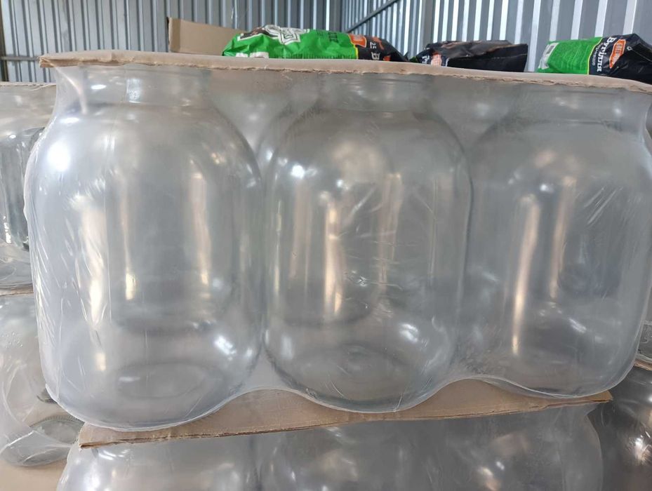 Банки скляні обичні та ТВИСТ без кришки. Кришки в наявності (в описі)