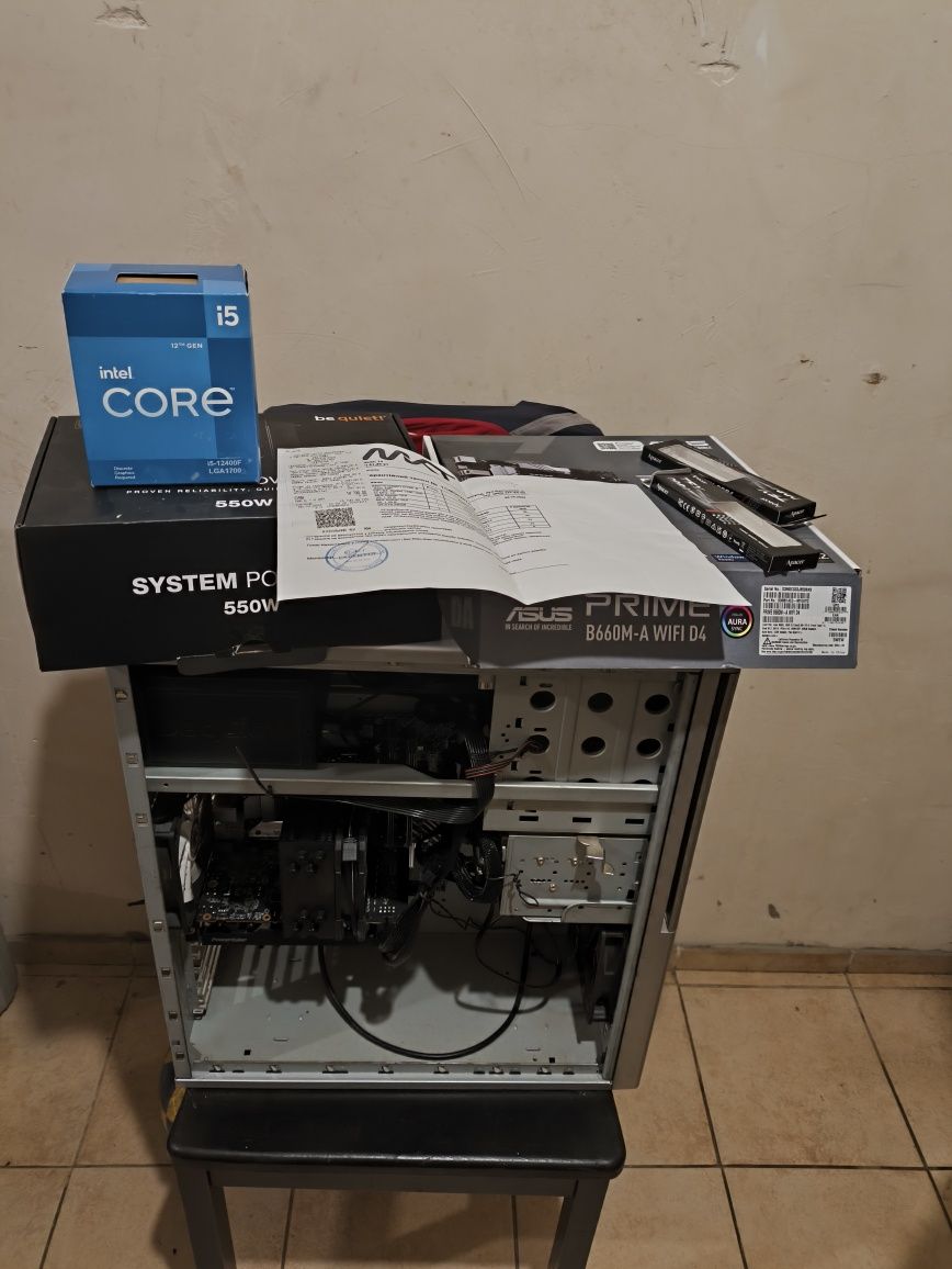 Gaming PC I5 12400f / 16 gb озу / RX6600XT / SSD m2