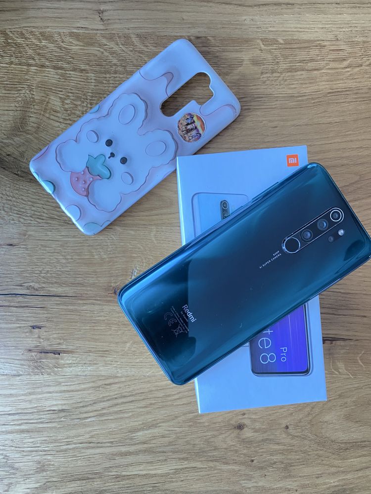 Xiaomi Redmi Note 8 Pro zielony, bardzo dobry