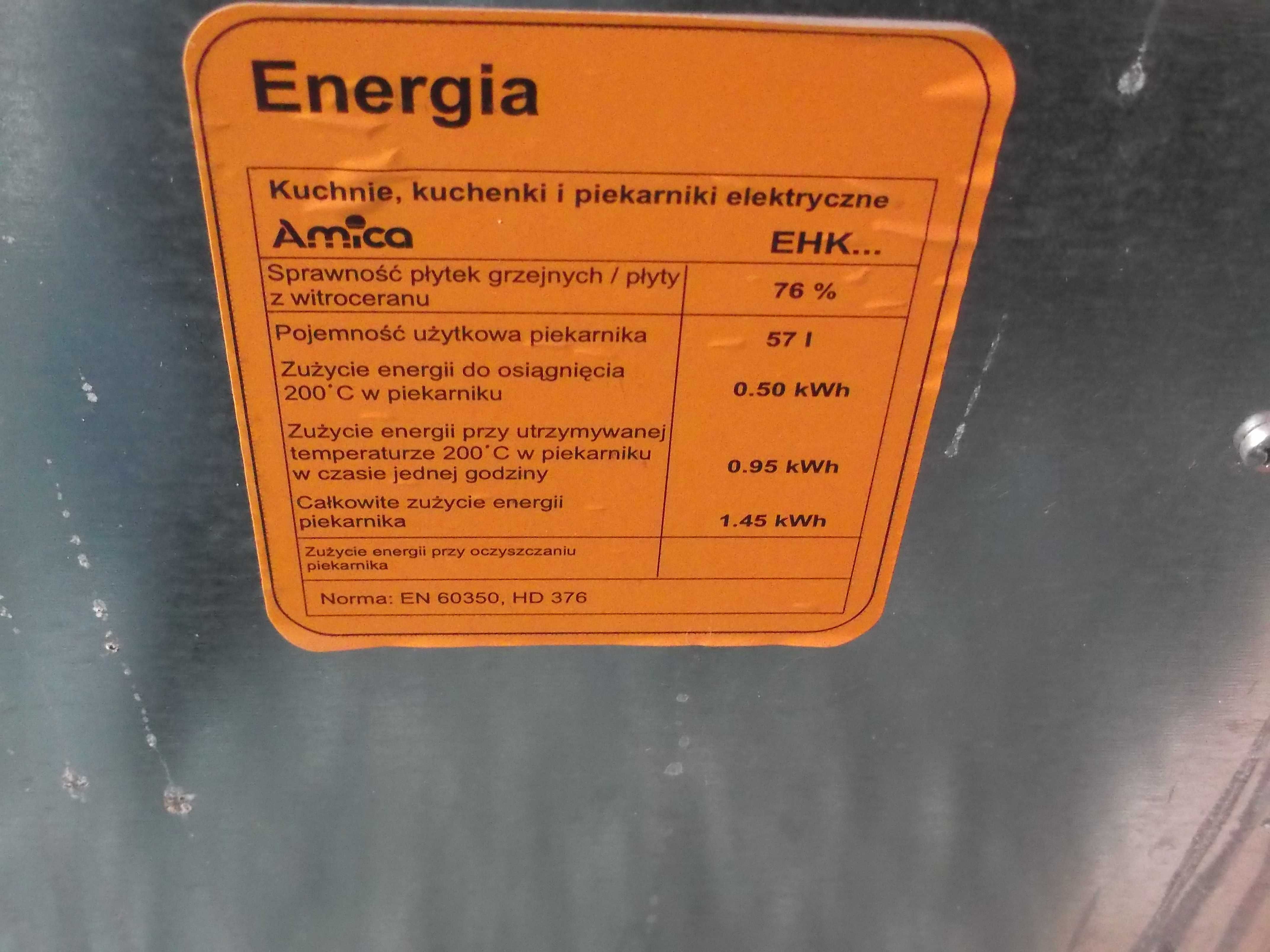 Piekarnik elektryczny  Amica