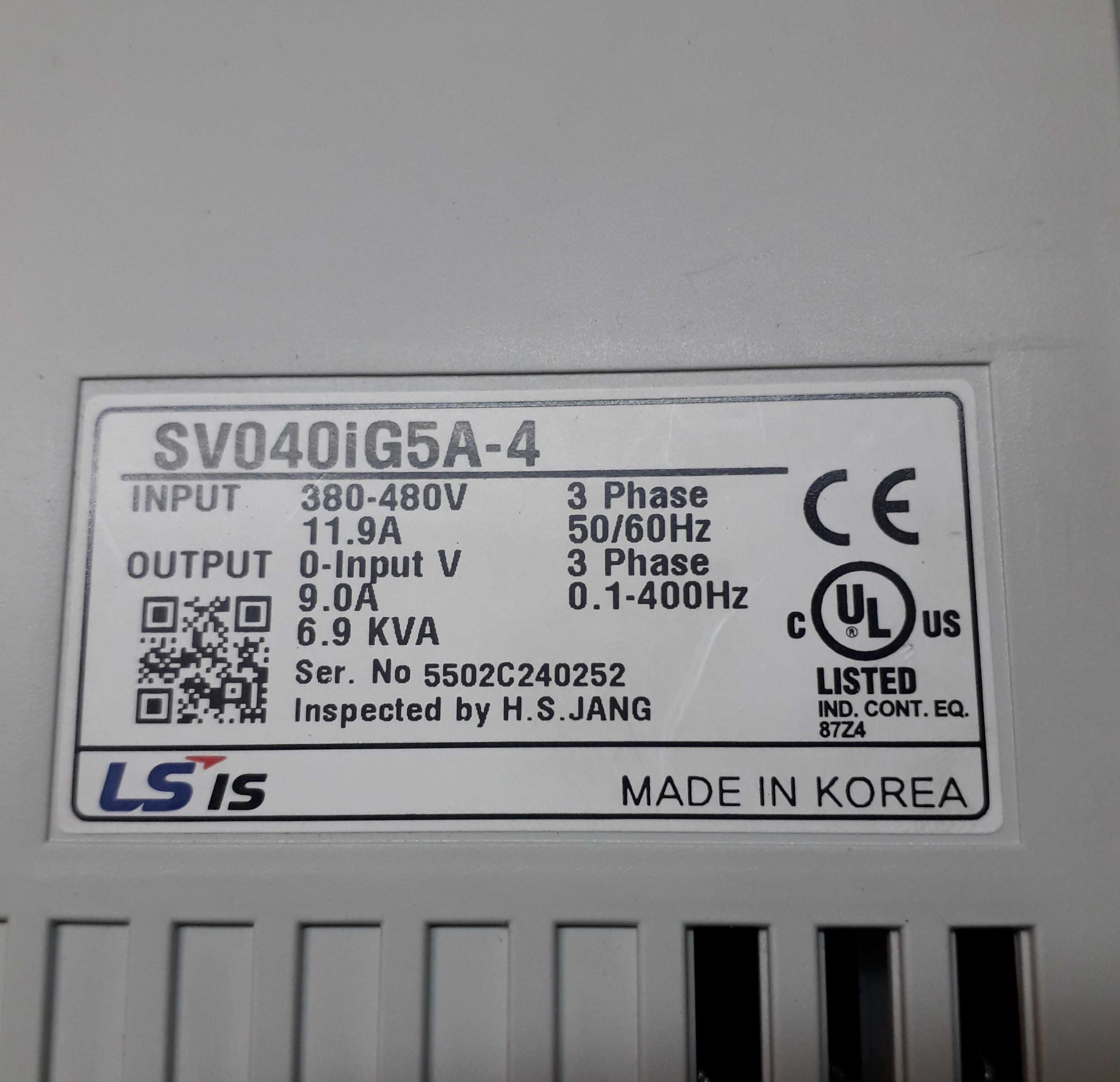Falownik Lg ls 4kw 400V + skrzynka i kpl. sterowanie