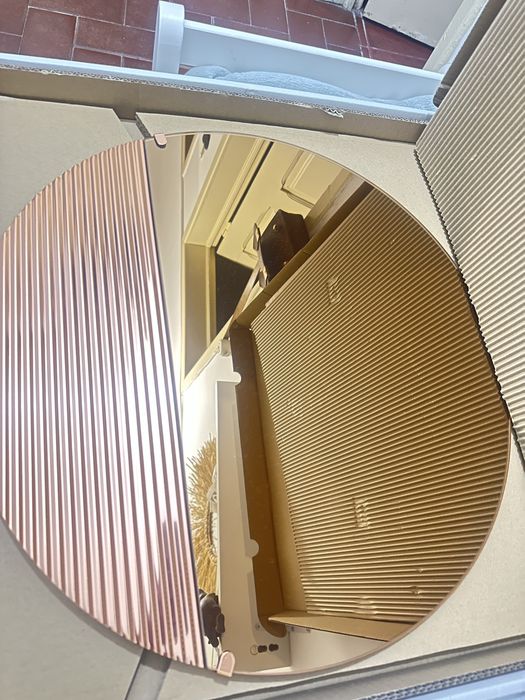 Espelho cor bronze ikea SKOGSGRÄNSEN