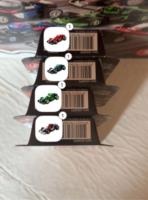 LEGO F1 71049 Minifiguras – Coleção Completa 12/12 Seladas