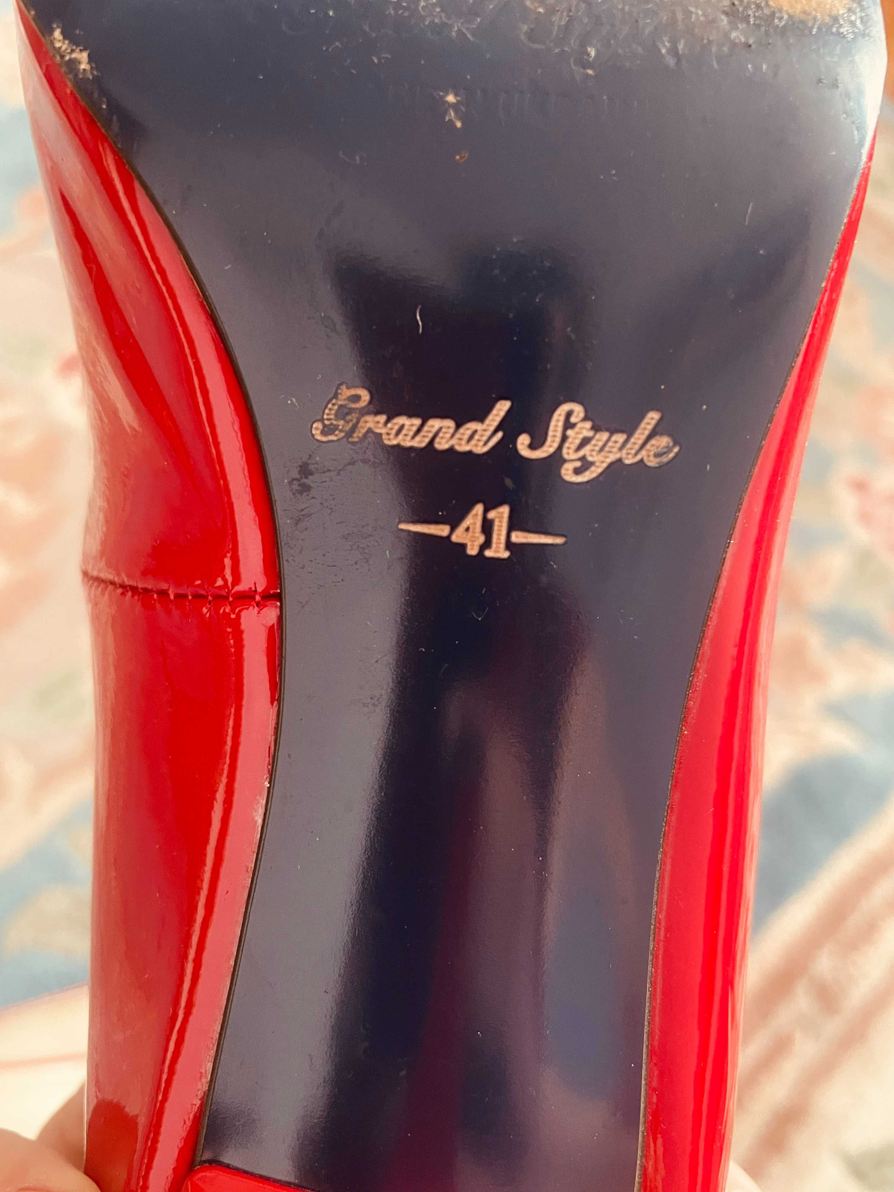Шкіряні туфлі Grand style