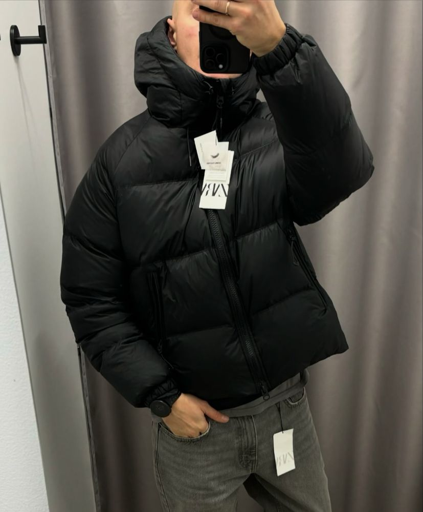 Чоловіча Куртка  ZARA 100% перо