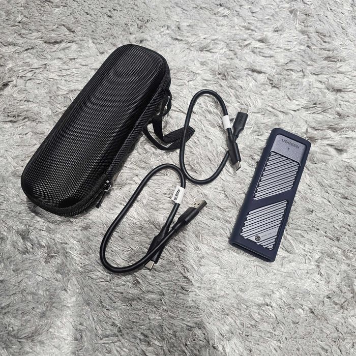 Caixa e Capa M.2 NVMe PCIe USB C 3.2 Gen 10 Gbps