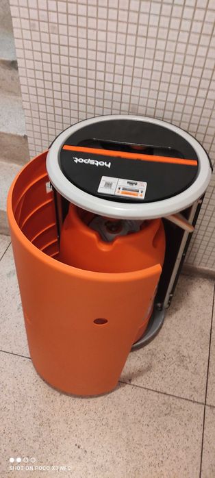 Aquecedor a gás, usado 1 vez