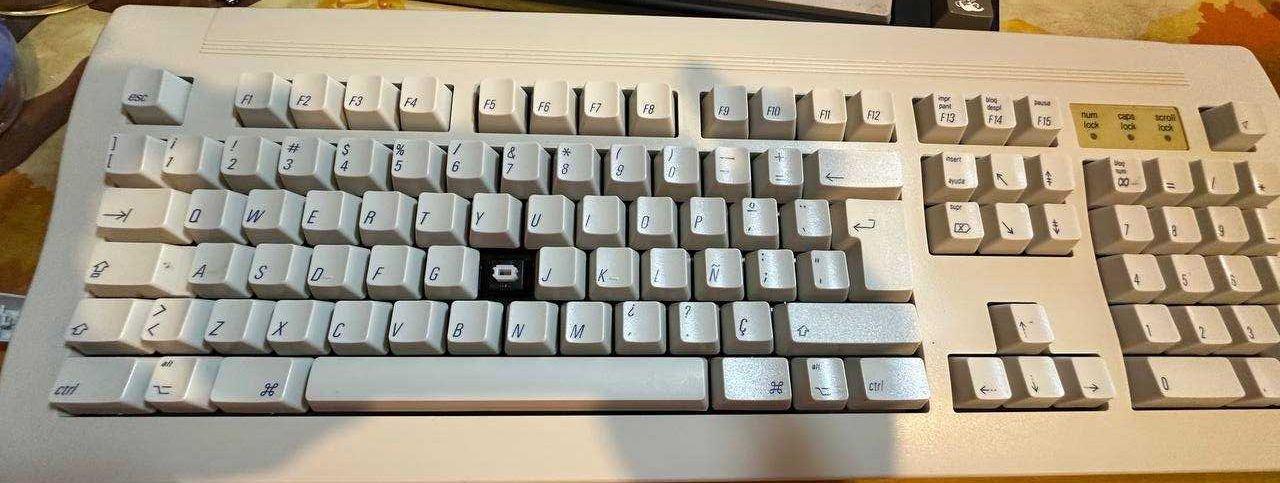 Ретро вінтажна клавіатура Strong Man SMK-106 Mac Keyboard (White Alps)