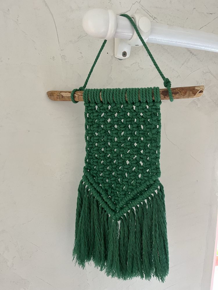 Macramé para decoração