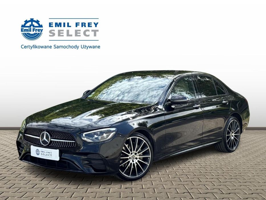 Mercedes-Benz Klasa E 220d 4Matic AMG Line, Keyless, Burmester, Panorama, Kamery 360, FV 23%