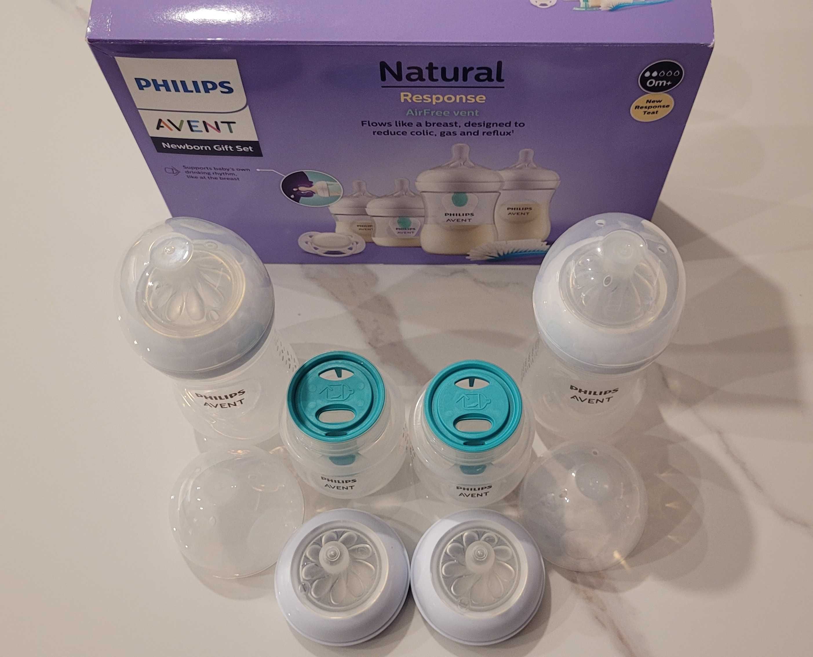 Zestaw 4 butelek Philips Avent Natural Response (częściowo używany)