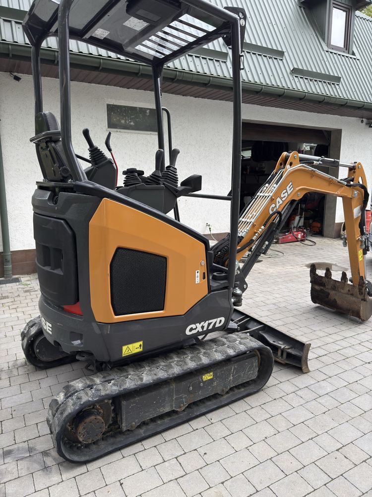 Міні екскаватор CASE cx17D не JCB