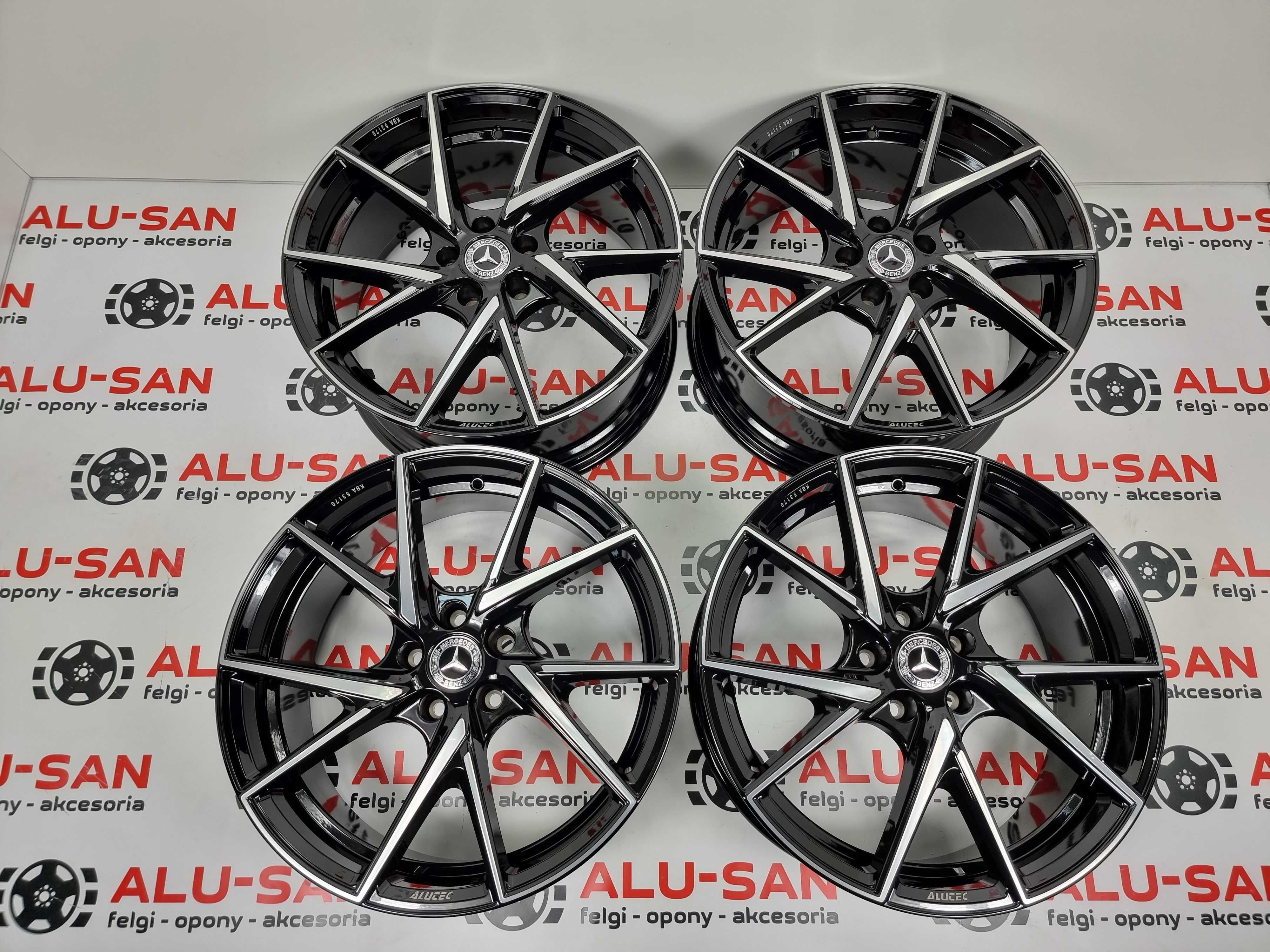 NOWE alufelgi MERCEDES 19" 5x112 GLA GLB E-Klasa S-Klasa CLA - Czarne