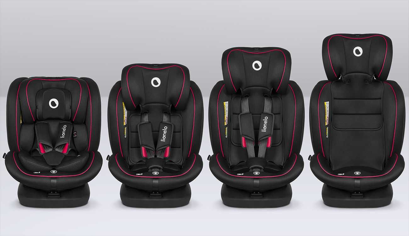 Fotelik Samochodowy Lionelo Bastiaan i-Size 0-36 kg ISOFIX