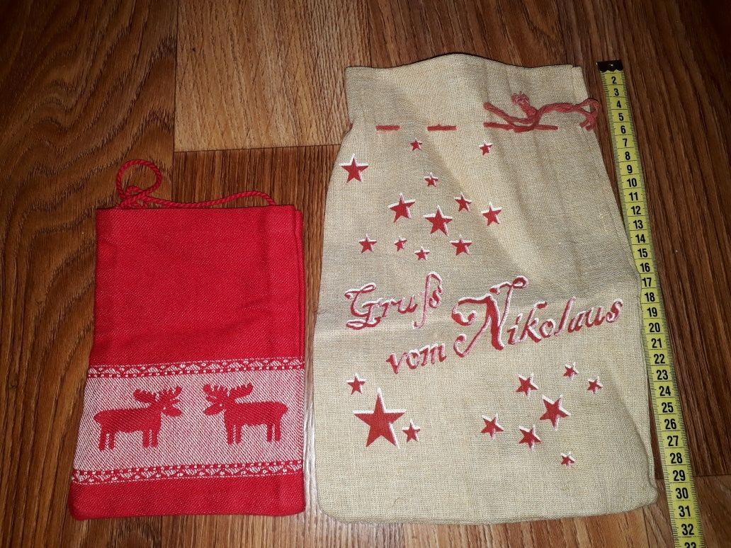 Мешки мешочки для подарков Новый год упаковка