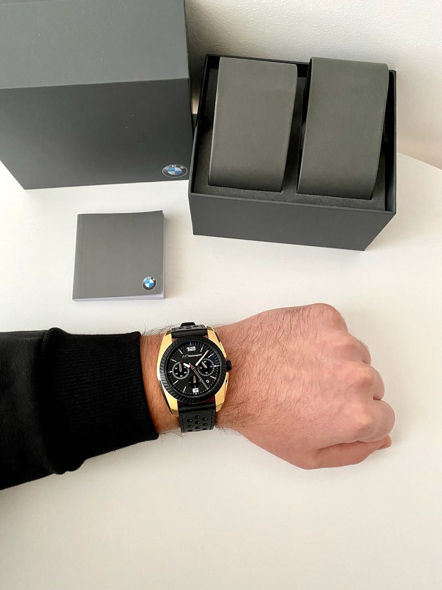 BMW чоловічий годинник подарунок чоловіку мужские часы подарок мужу
